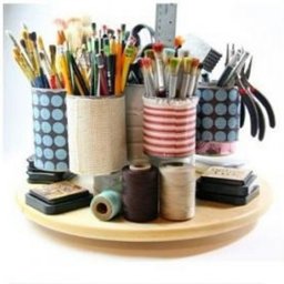 ​Идеи для обустройства рабочего места очаровательного домашнего художника