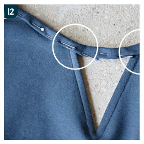 Интересная техника обработки горловины: мастер-класс