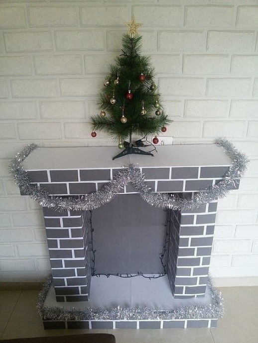 Декоративный камин