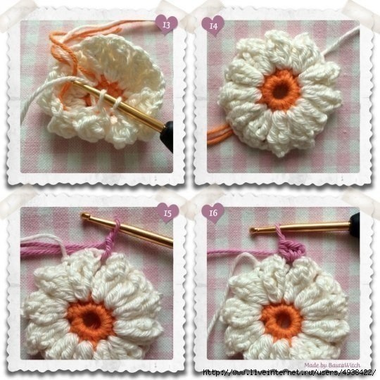 Ромашка в квадрате