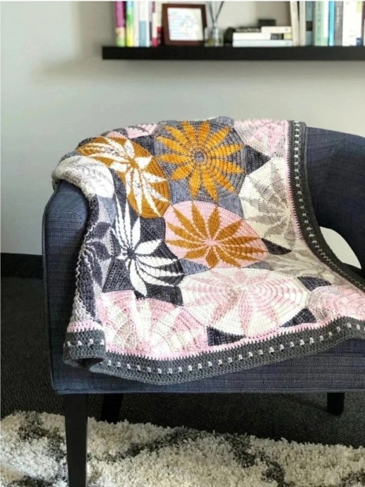 Необыкновенной красоты одеяло