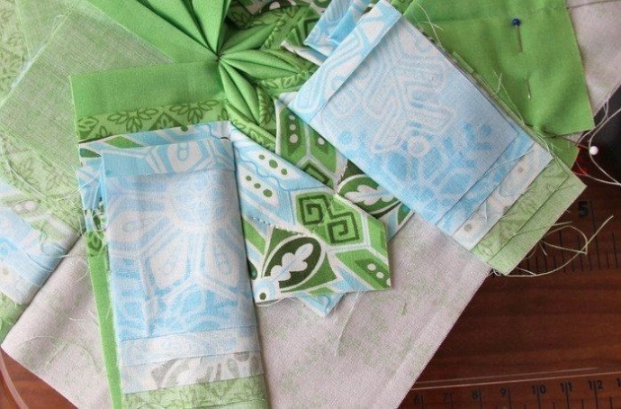 Очень красивая прихватка со звездой