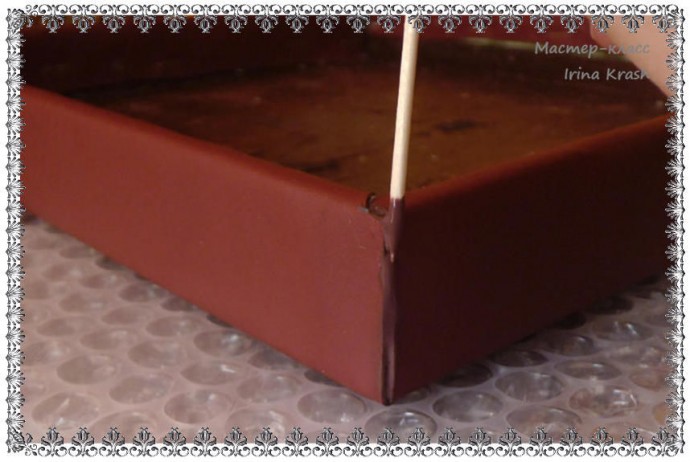 Реставрация шкатулки: мастер-класс