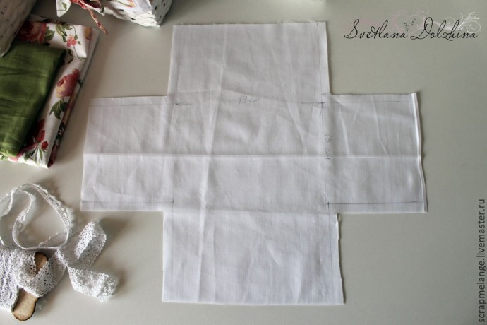 Шьем съемный чехол для корзинки