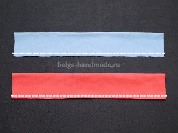 Трикотажная повязка на голову своими руками