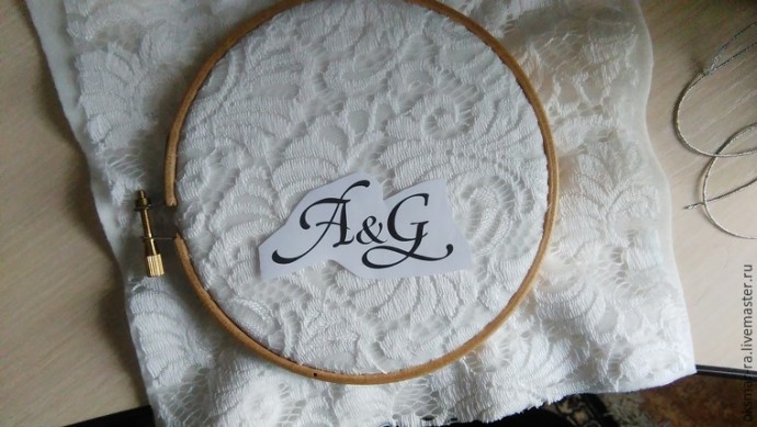 Подушечка для обручальных колец