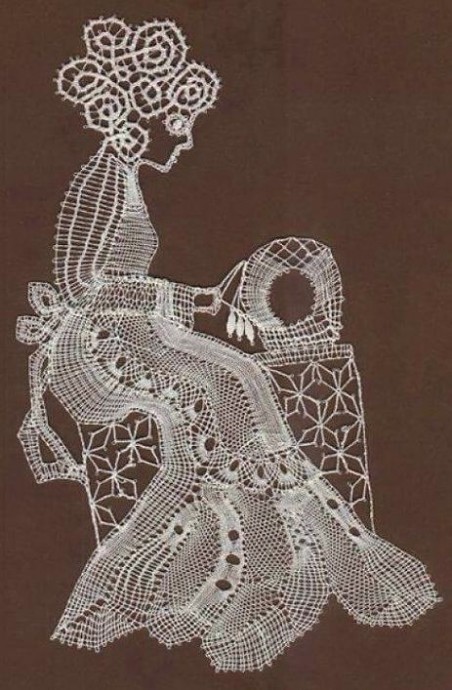 Необыкновенно красивые работы истинных кружевниц Необыкновенно красивые работы истинных кружевниц