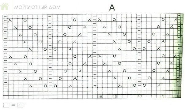 ​Летняя майка спицами