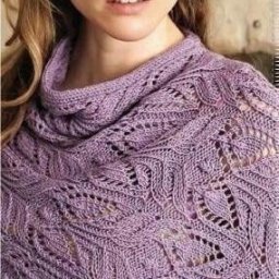 ​Очень красивый узор с листьями