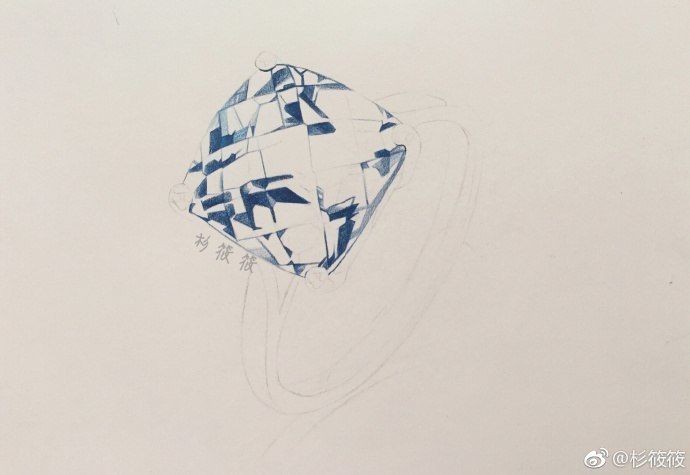 Перстень с топазом