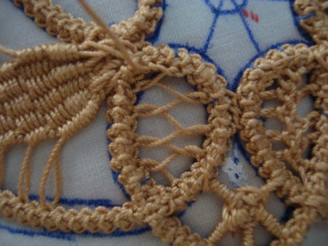 Румынское шнурковое кружево: мастер-класс