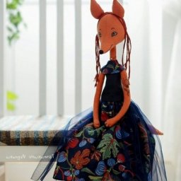 ​Шьем текстильную игрушку в виде лисы