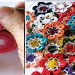 ​Цветочные поделки из ключей от жестяных банок