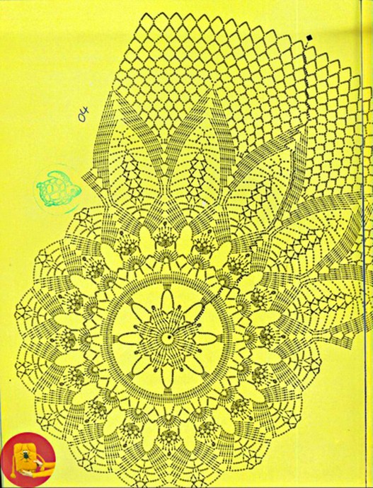 Изумительные салфетки крючком