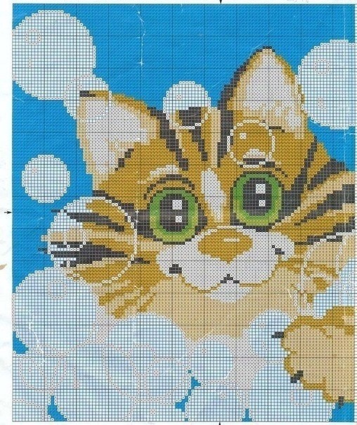 Забавная вышивка для подушек