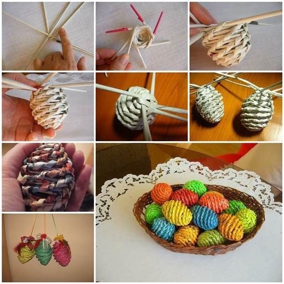 Плетение из газетных трубочек