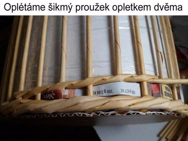 Воздушная корзинка из газет Воздушная корзинка из газет