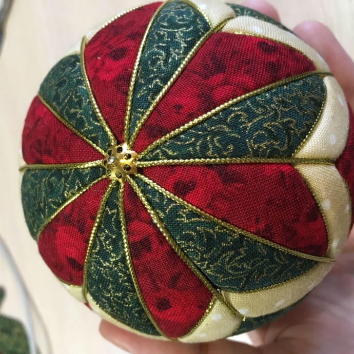 Шар в технике кимекоми