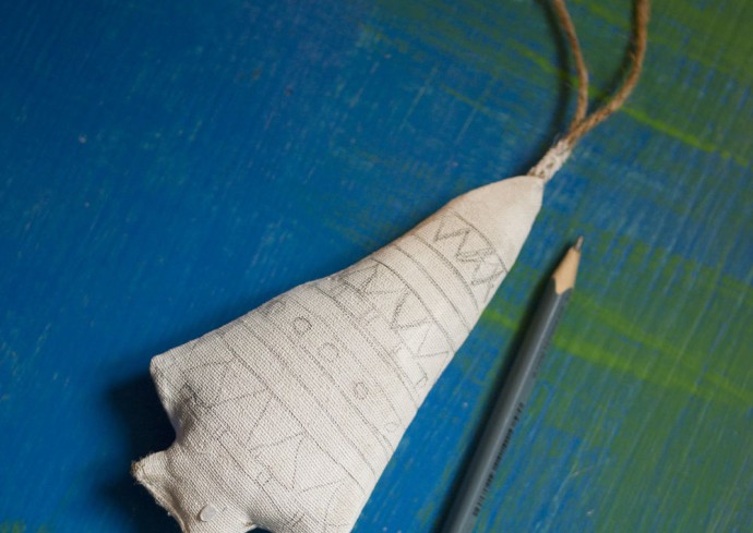 Шьём милые ёлочки