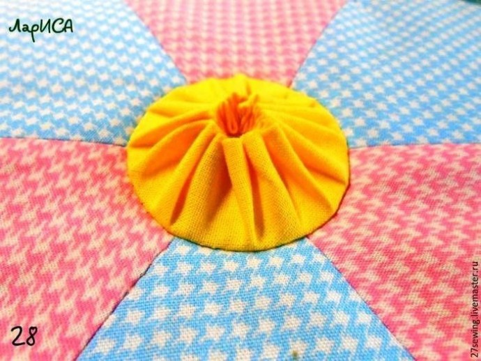 Прихватки из остатков ткани.