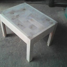 Стол из спилов своими руками