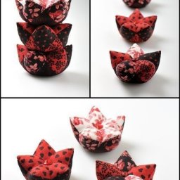 Игольница-цветочек