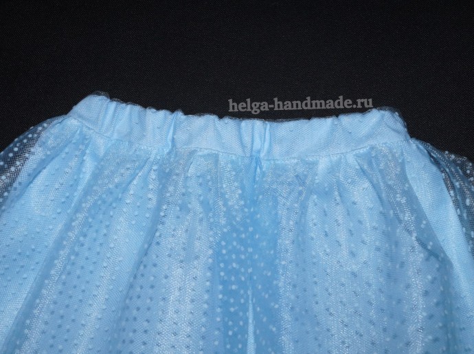 Пышная юбка из фатина (лёгкий способ)