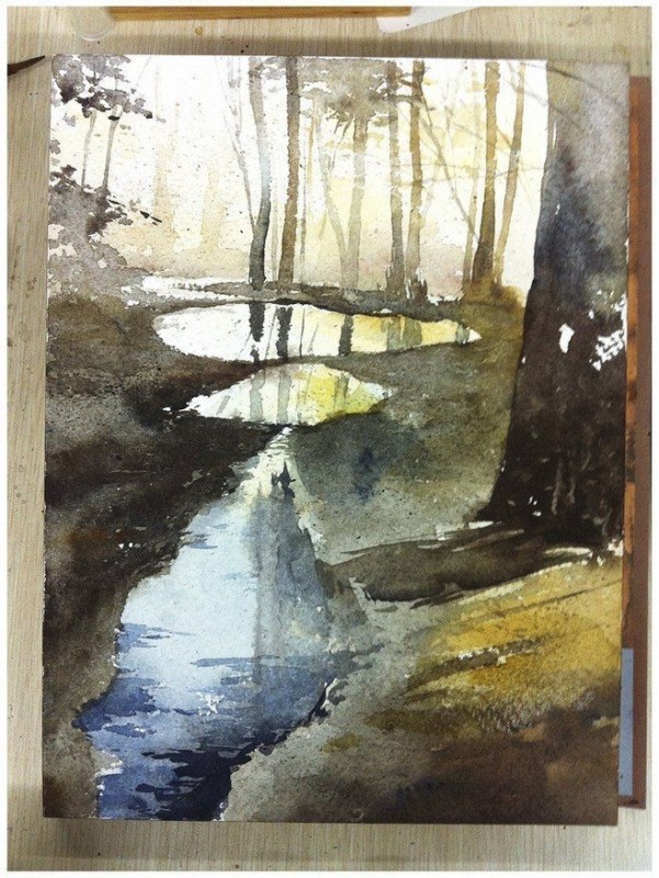 Урок рисования: пейзаж