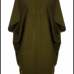 Внесезонное платье-кокон