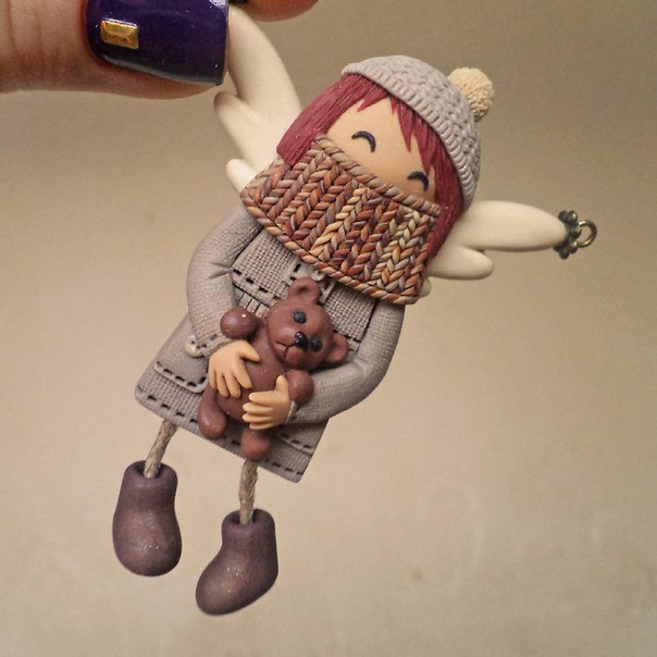 Идеи лепки маленьких забавных феечек