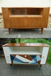 Интересные варианты преображения старой мебели