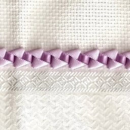 Как сделать объемный бордюр из ленточек