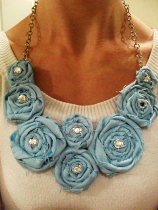 Колье ручной работы