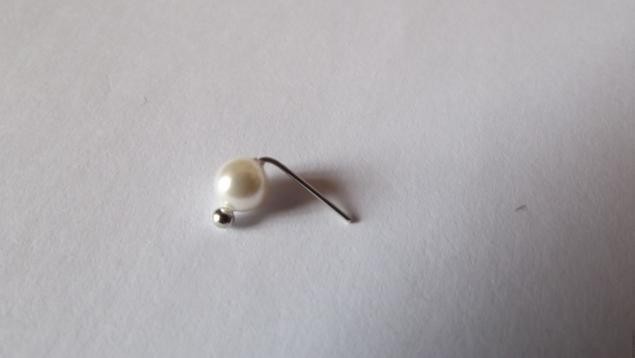 Кулон из ракушки "Хвост павлина"