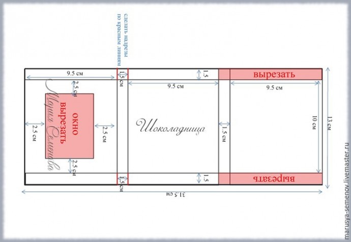 Подарочная шоколадница