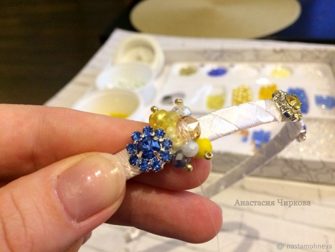 Шикарный ободок для волос