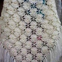 Цветочная шаль