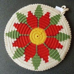 Прихватки с цветами