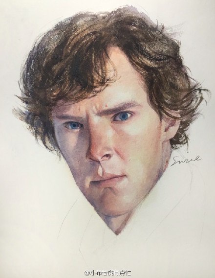 Рисуем портрет акварелью