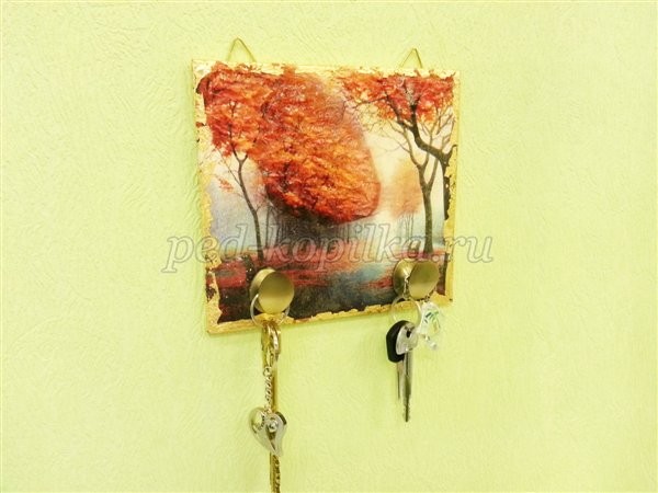 Ключница настенная своими руками