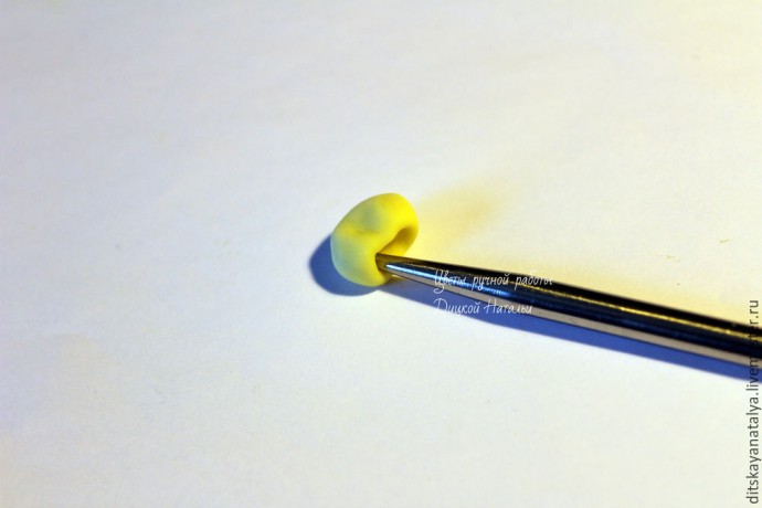 Кальцеолярия из полимерной глины