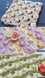 Необычные узоры крючком