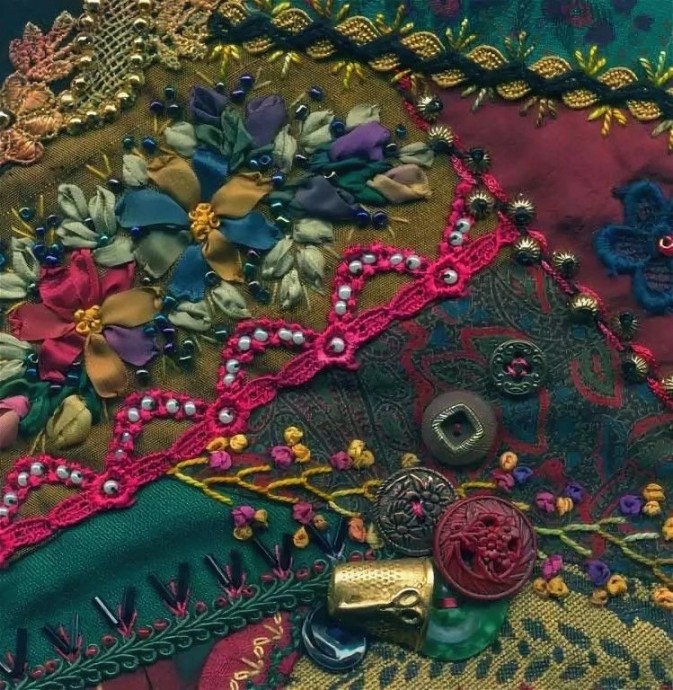 Техника "Крейзи-пэчворк"