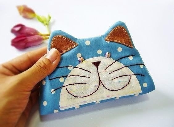 Выкройка самых милых в мире кошельков
