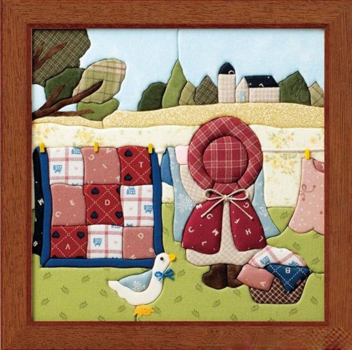 Картины в технике пэчворк: идеи для творчества