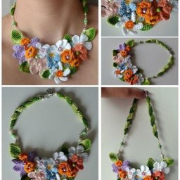 Вязаные украшения