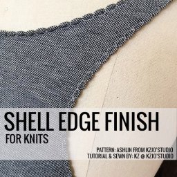 Обработка края на трикотаже