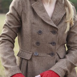 Митенки спицами