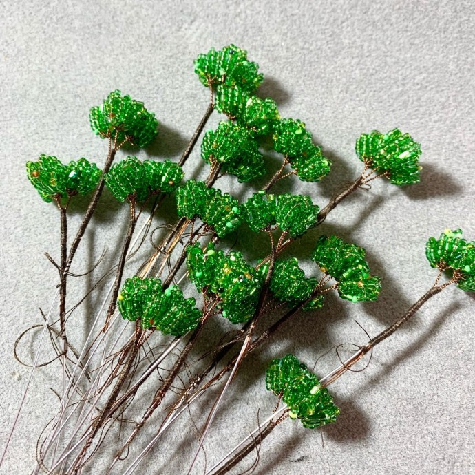 ​Бонсай из бисера