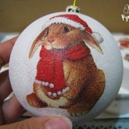 Декупаж новогодних шариков